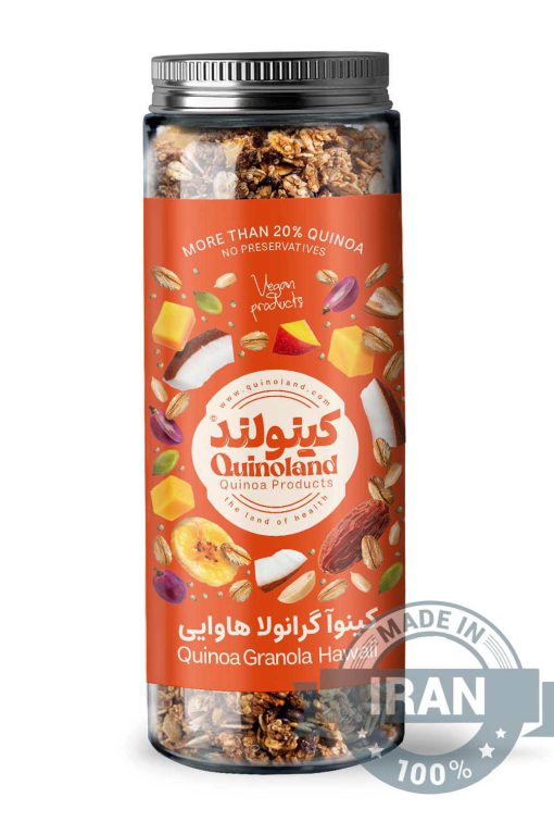 Tropical Nutrient-Rich Quinoa Blend Granola