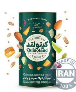 Alternative view of Quinoa, Apple & Almond Granola