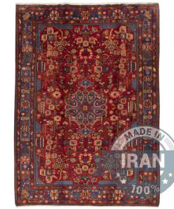 Exquisite Nahavand Hand-Knotted Wool Rug - Ilayati Design