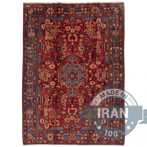 Exquisite Nahavand Hand-Knotted Wool Rug - Ilayati Design