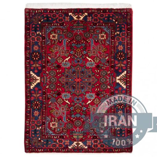 Hand-Knotted Wool Rug: Nahavand Ilayati Design, 7.82 sq.m (3.4m x 2.3m)