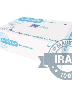 Alternative view of Powder-free latex examination gloves