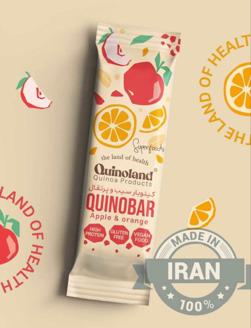 Quinoa Apple & Orange Snack Bars