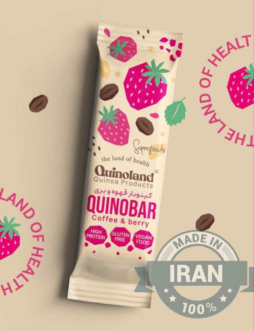 Quinoa Coffee & Berry Snack Bars