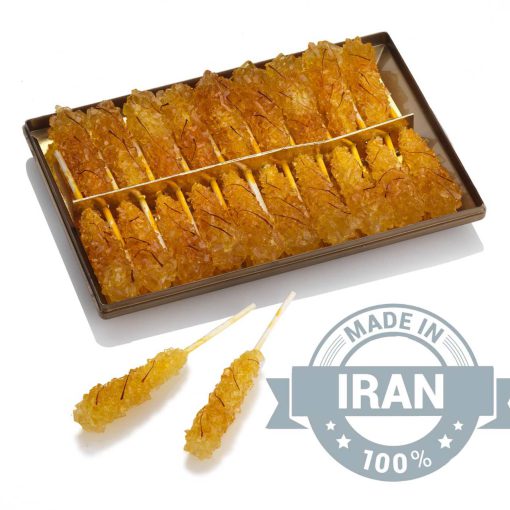 Saffron Rock Candy 19 Pcs