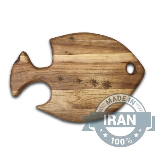 Fish-Shaped Beechwood Cutting Board