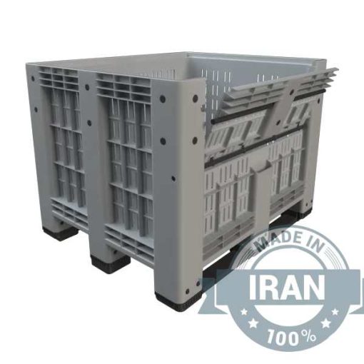 BIG BOX Plastic Pallet Box with Drop Door