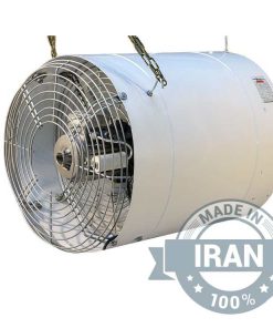 Alternative view of Industrial Galvanized Circulation Fan with Single-Phase Motor - CFA55 Model