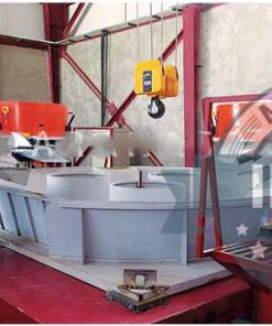 Alternative view of Electric Arc Furnace Delta Roofs - EAF Delta