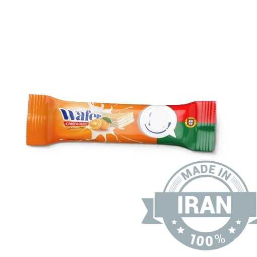 Orange Crunch Wafer