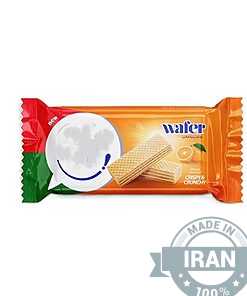 Alternative view of Orange Wafer