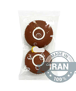 Twin Pack Chocolate Cake with Cream Filling – 90g Wholesale | Made in Irani